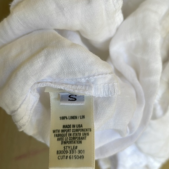 Bella Dahl white linen shorts - Picture 5 of 7